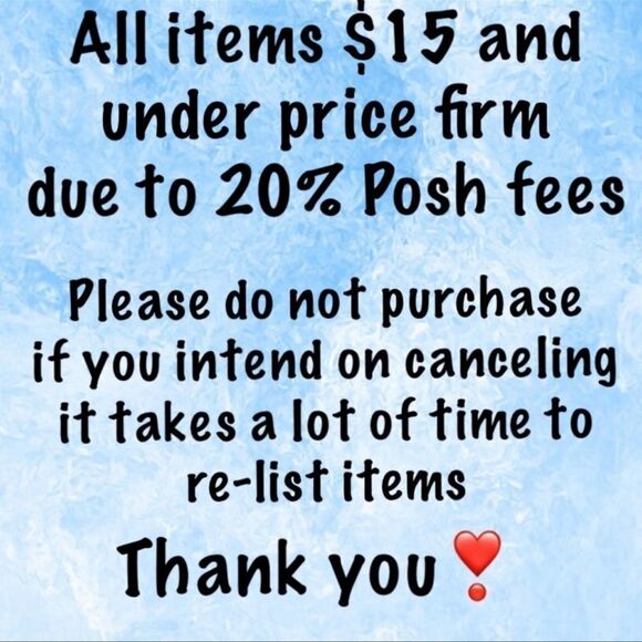 For Items 15& under and also  please dont purchase if u intend on canceling - Picture 2 of 2